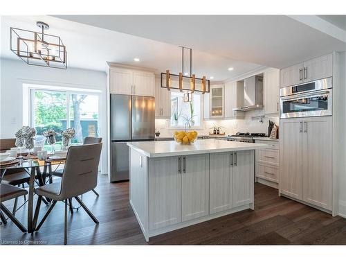 1017 Plains View Avenue, Burlington, ON - Indoor Photo Showing Kitchen With Upgraded Kitchen