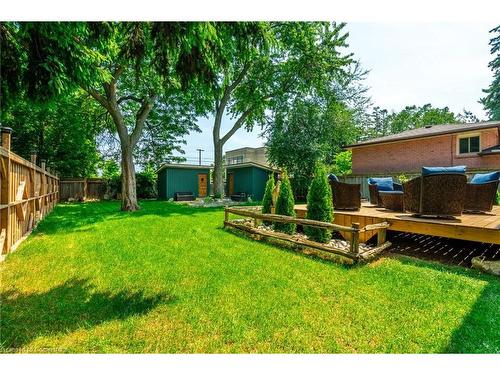 1017 Plains View Avenue, Burlington, ON - Outdoor With Deck Patio Veranda With Backyard With Exterior