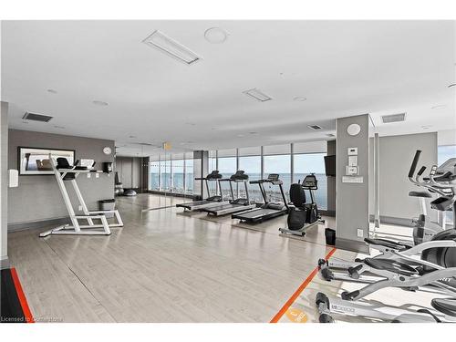 409-11 Bronte Road, Oakville, ON - Indoor Photo Showing Gym Room