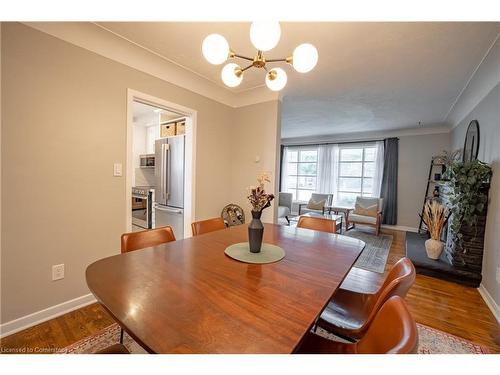 80 Upper Paradise Road, Hamilton, ON - Indoor Photo Showing Dining Room