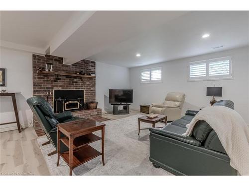 18 Ilona Court, Brantford, ON - Indoor With Fireplace