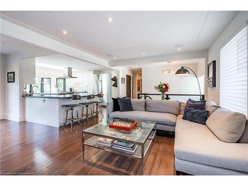 97 Overdale Avenue, Waterdown, ON - Indoor Photo Showing Living Room