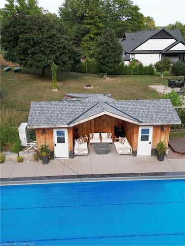 106 Overdale Avenue, Waterdown, ON - Outdoor With In Ground Pool