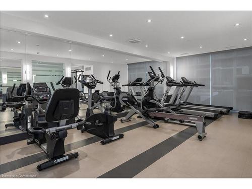 309-10 Concord Place, Grimsby, ON - Indoor Photo Showing Gym Room