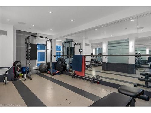 309-10 Concord Place, Grimsby, ON - Indoor Photo Showing Gym Room