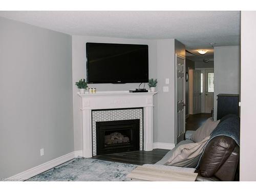 170 Candlewood Drive, Hamilton, ON - Indoor Photo Showing Living Room With Fireplace