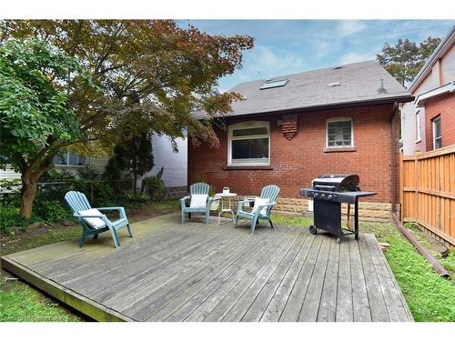 33 Cline Avenue S, Hamilton, ON - Outdoor With Deck Patio Veranda With Exterior