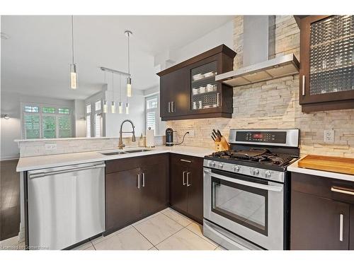 2 Ella Street, St. Catharines, ON - Indoor Photo Showing Kitchen With Double Sink