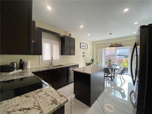 60 Alden Street Street, Hamilton, ON - Indoor Photo Showing Kitchen With Double Sink With Upgraded Kitchen