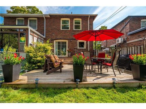 218 Airdrie Road, Toronto, ON - Outdoor With Deck Patio Veranda With Exterior