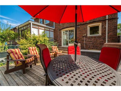 218 Airdrie Road, Toronto, ON - Outdoor With Deck Patio Veranda With Exterior