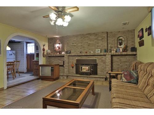 776 Garth Street, Hamilton, ON - Indoor With Fireplace