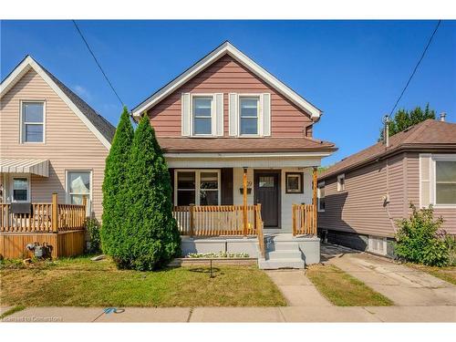 209 Weir Street N, Hamilton, ON - Outdoor With Deck Patio Veranda With Facade