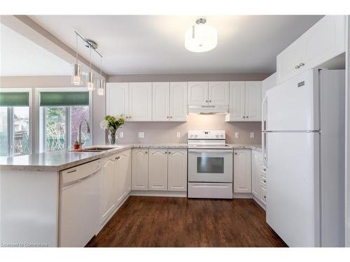 114 Glenariff Drive, Freelton, ON - Indoor Photo Showing Kitchen With Double Sink