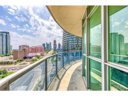 1506-70 Absolute Avenue, Mississauga, ON - Outdoor With Balcony With View With Exterior