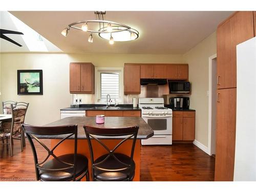 207 East 24Th Street, Hamilton, ON - Indoor Photo Showing Kitchen With Double Sink