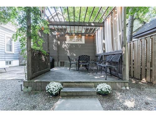 28 Park Row N, Hamilton, ON - Outdoor With Deck Patio Veranda With Exterior