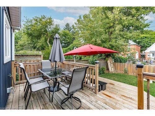 88 Graham Avenue S, Hamilton, ON - Outdoor With Deck Patio Veranda With Exterior