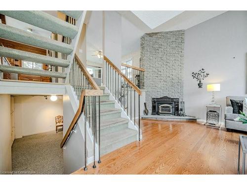 2358 Cavendish Drive, Burlington, ON - Indoor With Fireplace