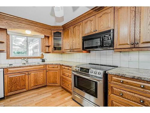 2358 Cavendish Drive, Burlington, ON - Indoor Photo Showing Kitchen With Double Sink