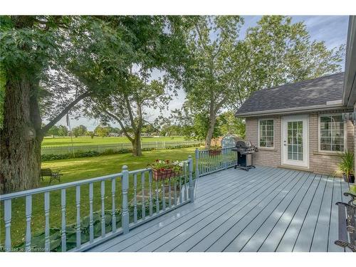 28 Church Street E, Hagersville, ON - Outdoor With Deck Patio Veranda With Exterior