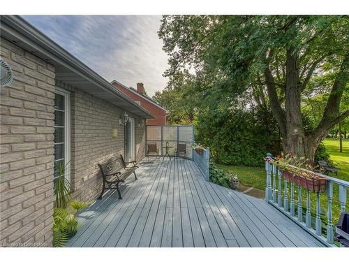 28 Church Street E, Hagersville, ON - Outdoor With Deck Patio Veranda With Exterior