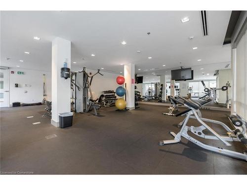 207-10 Esplanade Lane, Grimsby, ON - Indoor Photo Showing Gym Room