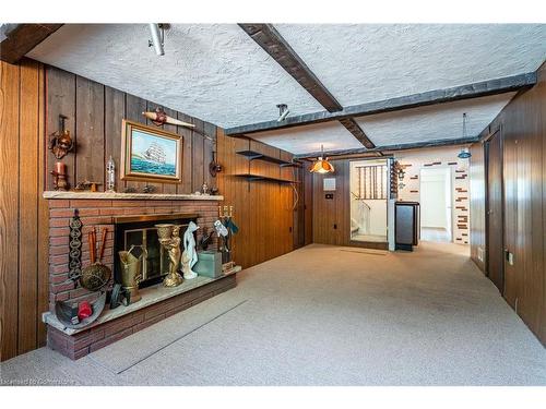 1465 Westbury Avenue, Burlington, ON - Indoor Photo Showing Other Room With Fireplace