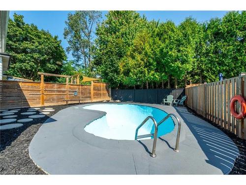 1465 Westbury Avenue, Burlington, ON - Outdoor With In Ground Pool With Backyard