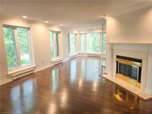 2220 Lakeshore Road W, Burlington, ON - Indoor With Fireplace