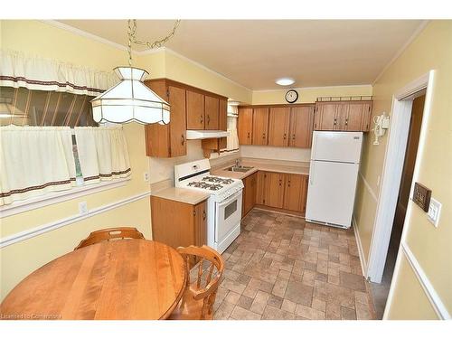 350 Fennell Avenue E, Hamilton, ON - Indoor Photo Showing Kitchen With Double Sink