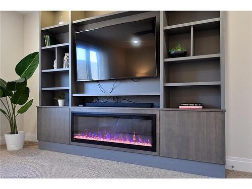 40 Kenesky Drive, Waterdown, ON - Indoor Photo Showing Other Room With Fireplace