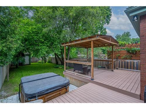 90 Blake Street, Hamilton, ON - Outdoor With Deck Patio Veranda With Backyard