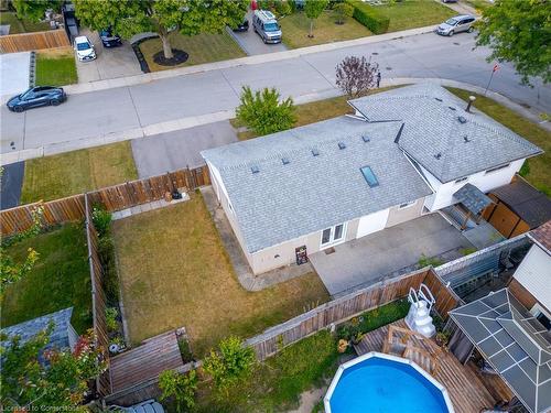 8 Camelot Drive, Hamilton, ON - Outdoor With Above Ground Pool