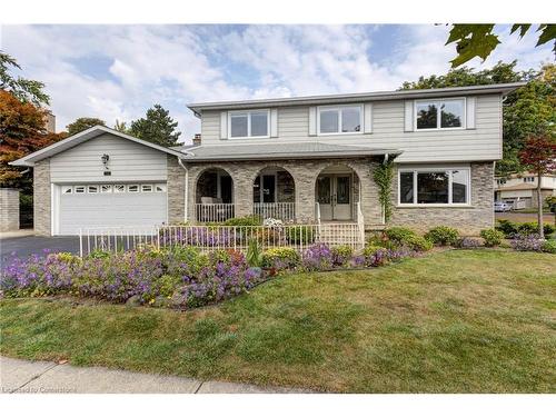 2141 Cartier Crescent, Burlington, ON - Outdoor With Deck Patio Veranda With Facade