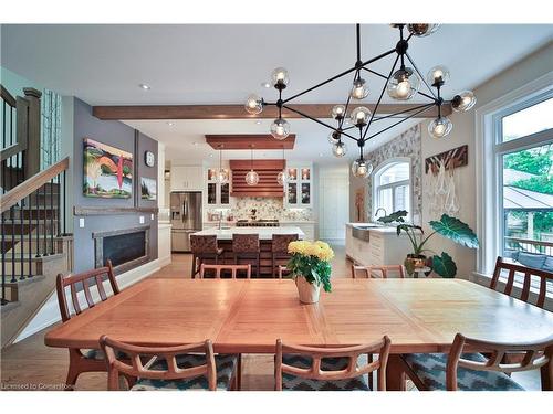 298 Shoreview Road, Burlington, ON - Indoor Photo Showing Dining Room