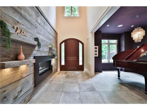 298 Shoreview Road, Burlington, ON - Indoor Photo Showing Other Room With Fireplace