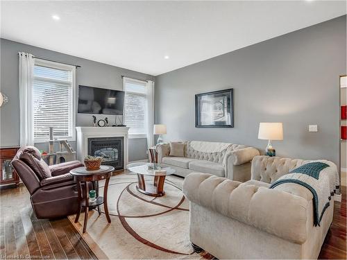 6 Kim Lane, Waterford, ON - Indoor Photo Showing Living Room With Fireplace