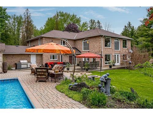 57 Kennedy Road, Caledon, ON - Outdoor With In Ground Pool With Deck Patio Veranda