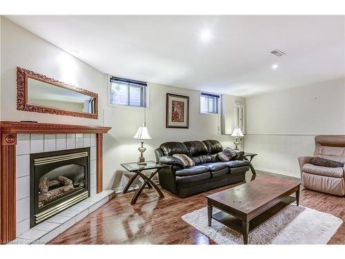 2163 Alconbury Crescent, Burlington, ON - Indoor Photo Showing Living Room With Fireplace