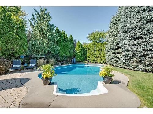 1407 Bayshire Drive, Halton, ON - Outdoor With In Ground Pool With Backyard