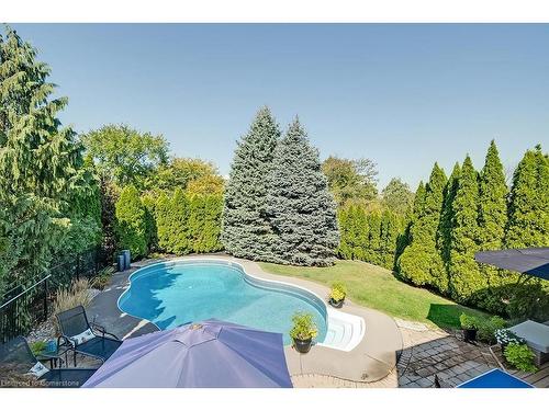 1407 Bayshire Drive, Halton, ON - Outdoor With In Ground Pool