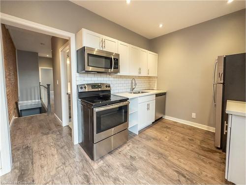 163 Emerald Street N, Hamilton, ON - Indoor Photo Showing Kitchen