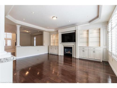 180 Chambers Drive, Ancaster, ON - Indoor With Fireplace