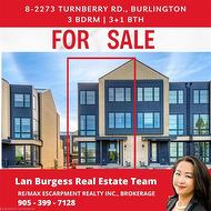 8-2273 Turnberry Road  Burlington, ON L7M 2B2