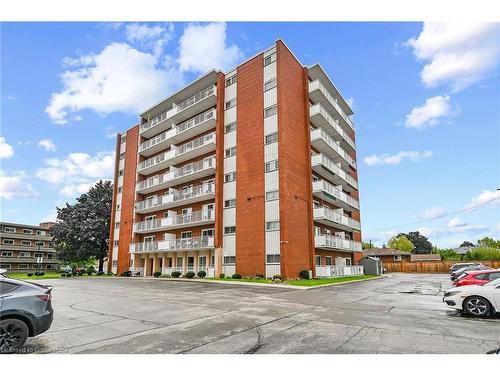 408-10 Woodman Drive S, Hamilton, ON - Outdoor With Balcony With Facade