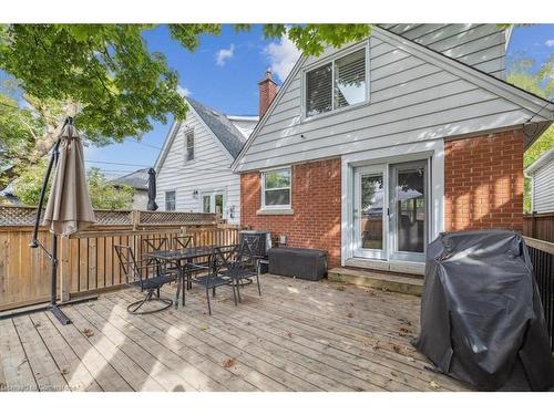 177 Fairfield Avenue, Hamilton, ON - Outdoor With Deck Patio Veranda With Exterior