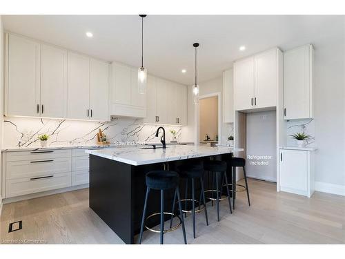 1 West Avenue, Stoney Creek, ON - Indoor Photo Showing Kitchen With Upgraded Kitchen