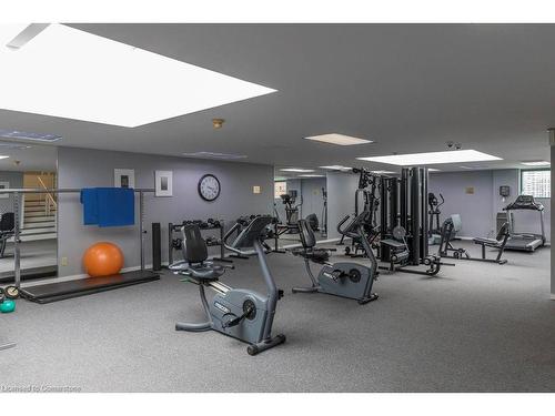 702-36 James Street S, Hamilton, ON - Indoor Photo Showing Gym Room