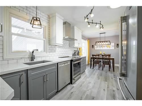 21 Hillgarden Road, St. Catharines, ON - Indoor Photo Showing Kitchen With Upgraded Kitchen